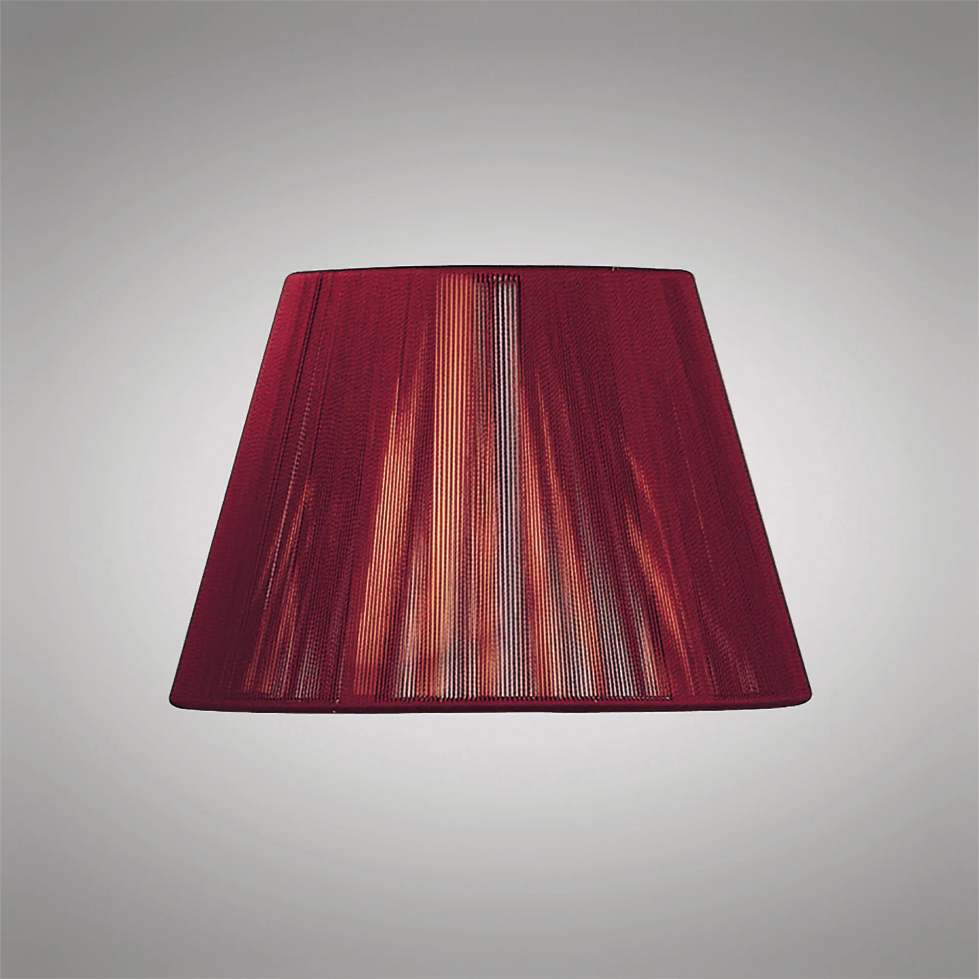 Silk 30cm String Shade Red Wine MS034  Mantra Fusion Silk String Shades